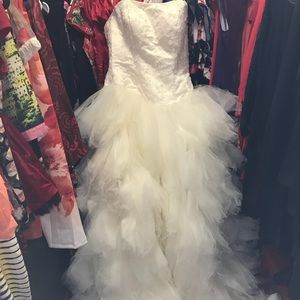 Brand NEW wedding dress/gown with corset/Veil set